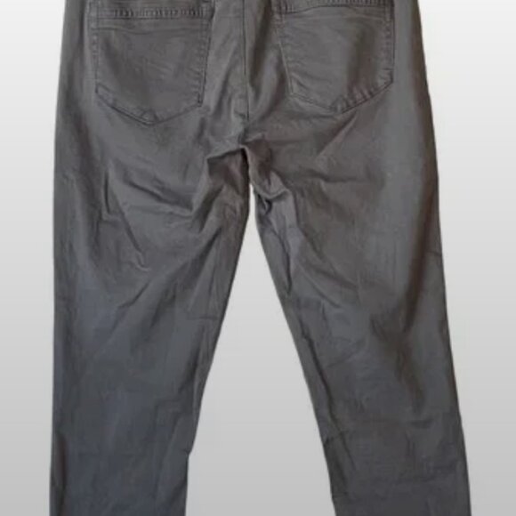 Democracy "Ab" Technology Mid-Rise 6-Pocket Gray Ankle Casual Pants - Size 10 - Picture 7 of 8